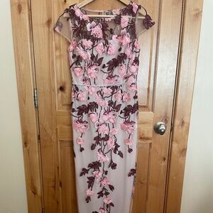 Adrianna Papell Embroidered gown